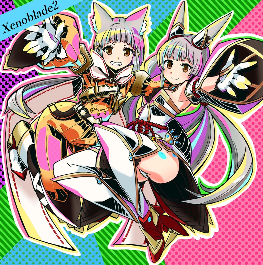 nia (xenoblade chronicles and 1 more) drawn by highena