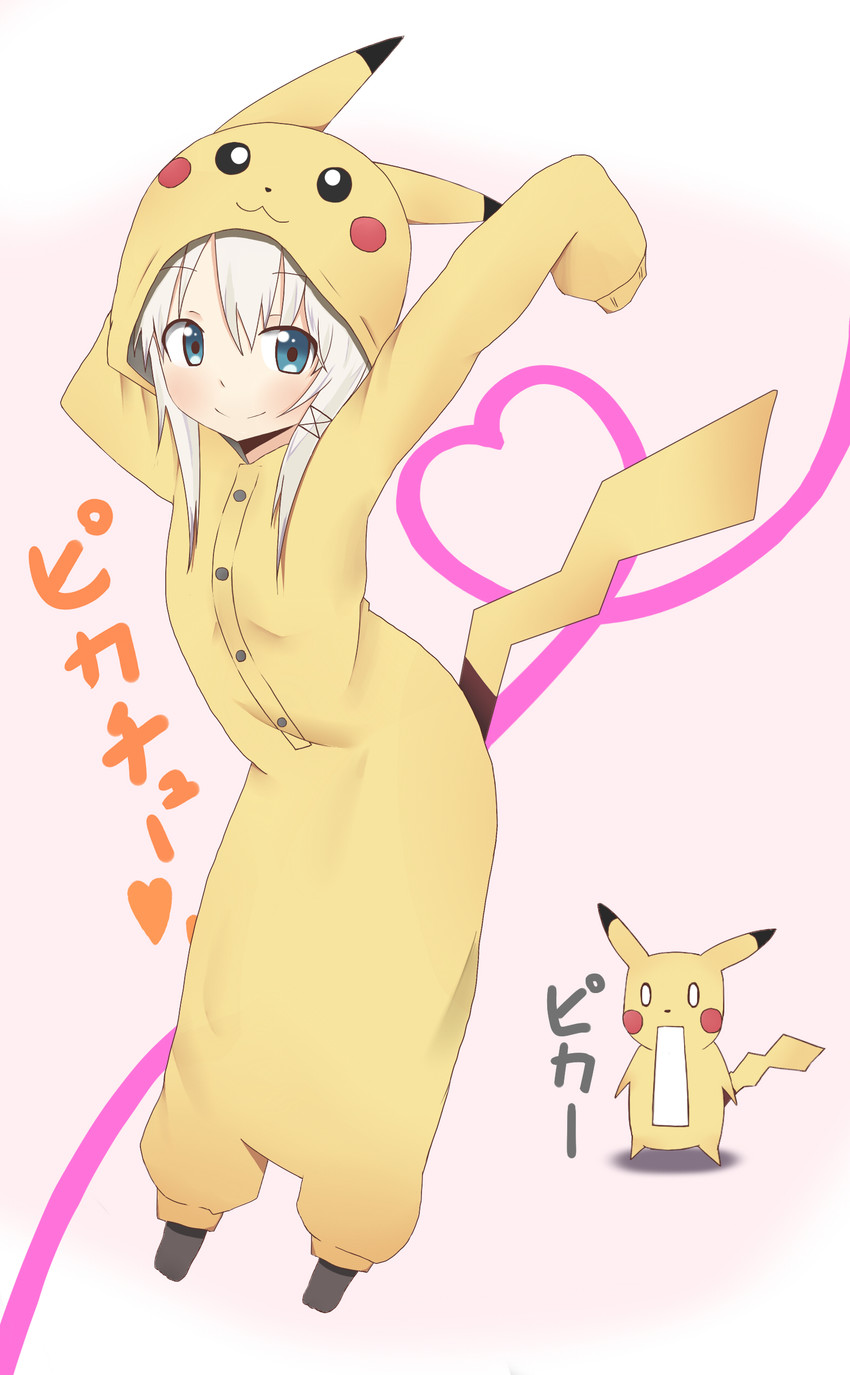 pikachu (pokemon and 1 more) drawn by tazaki_hayato
