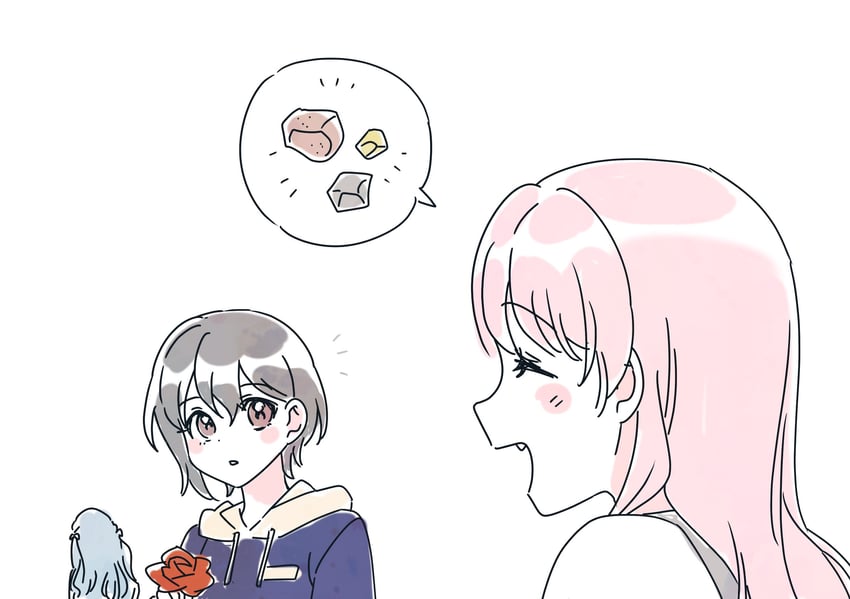chihaya anon, togawa sakiko, and takamatsu tomori (bang dream! and 1 more) drawn by habsida_(habsida_hpy)