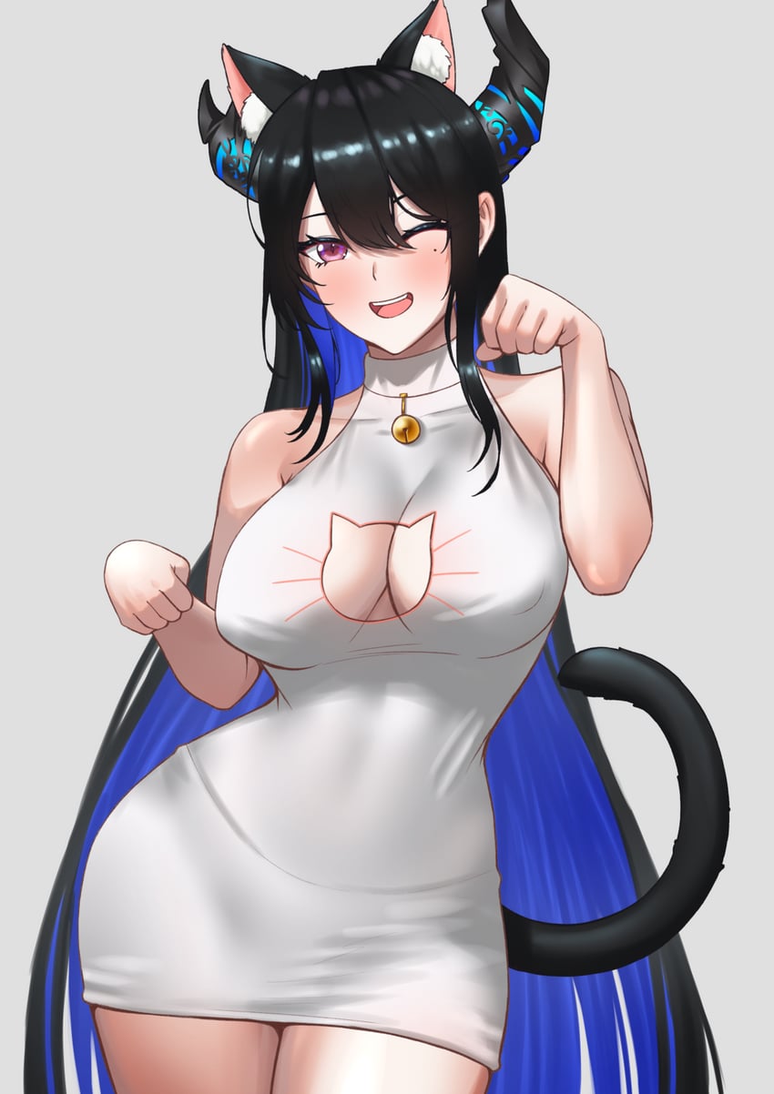 nerissa ravencroft (hololive and 1 more) drawn by cipher4109