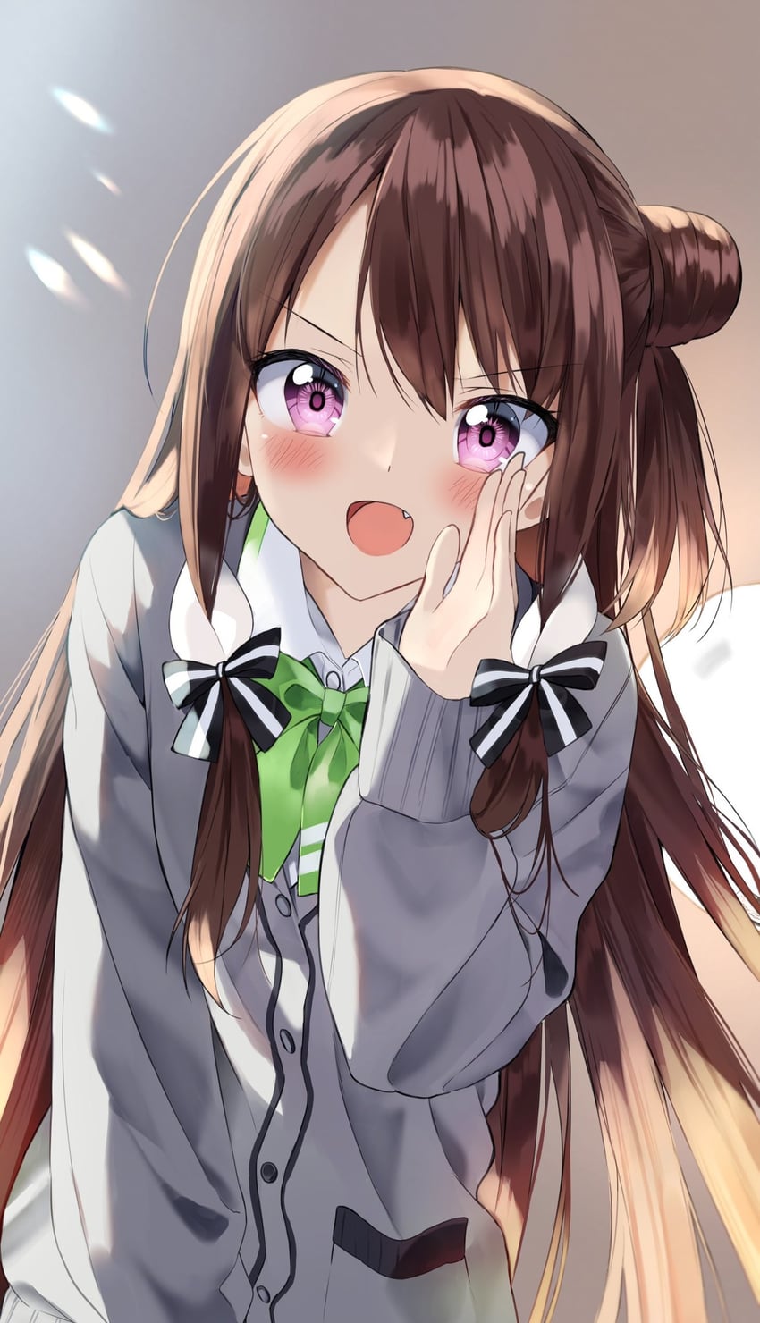 amahara aoi (kiite kuremasu yo ne senpai) drawn by pentagon_(railgun_ky1206)