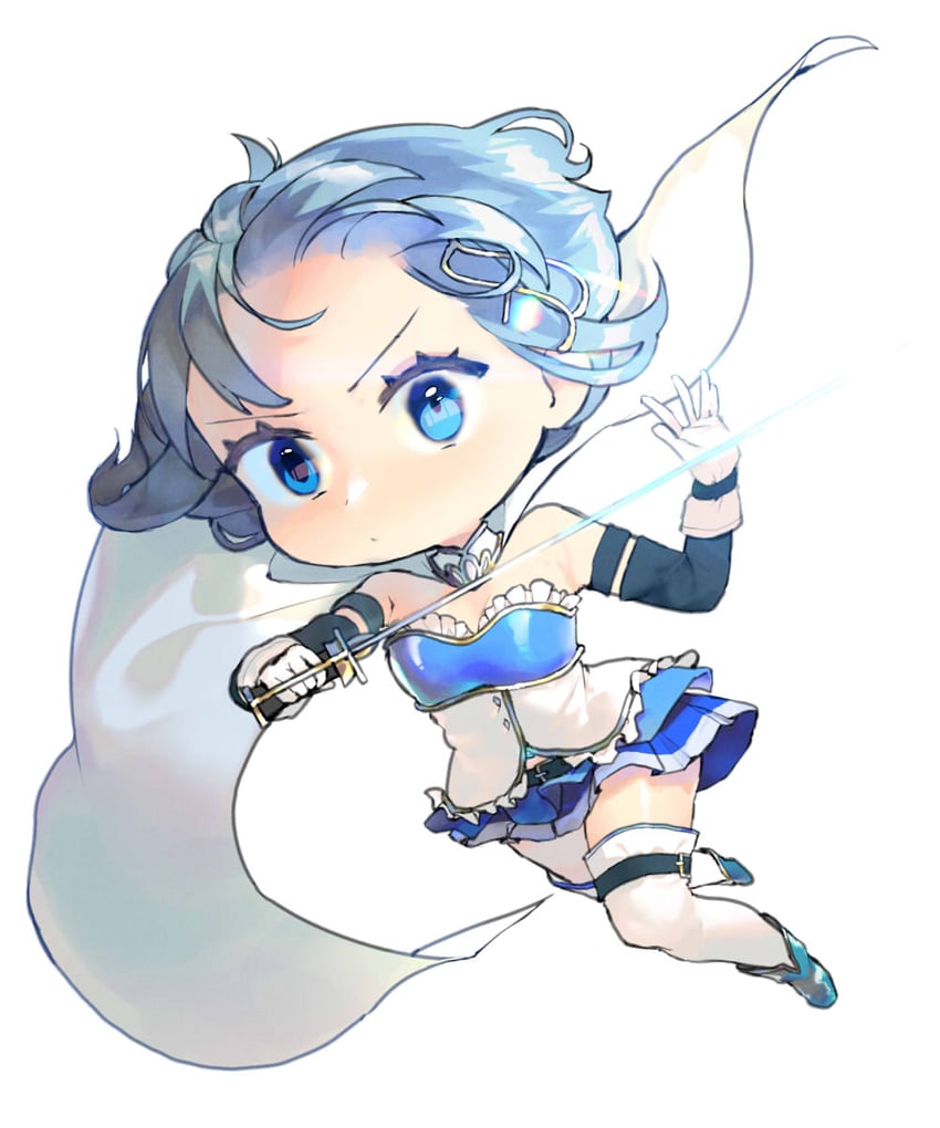 miki sayaka (mahou shoujo madoka magica) drawn by tsuduya_(knt31)