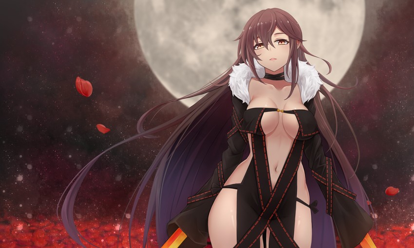 yu mei-ren (fate and 1 more) drawn by qiye_luoying