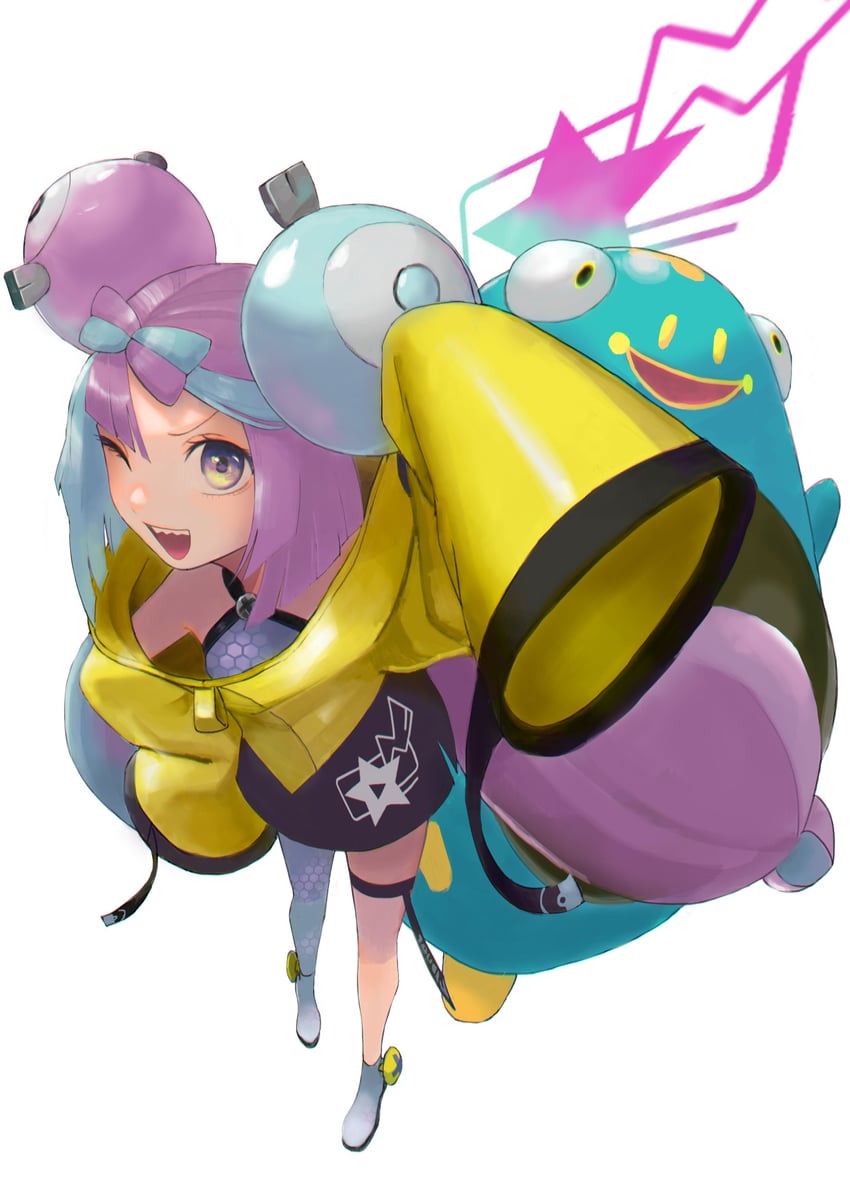 iono (pokemon and 1 more) drawn by yasu_(shijimi_8)
