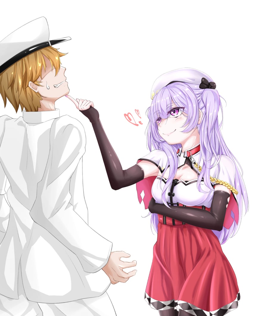 commander and ajax (azur lane) drawn by oriue_wato