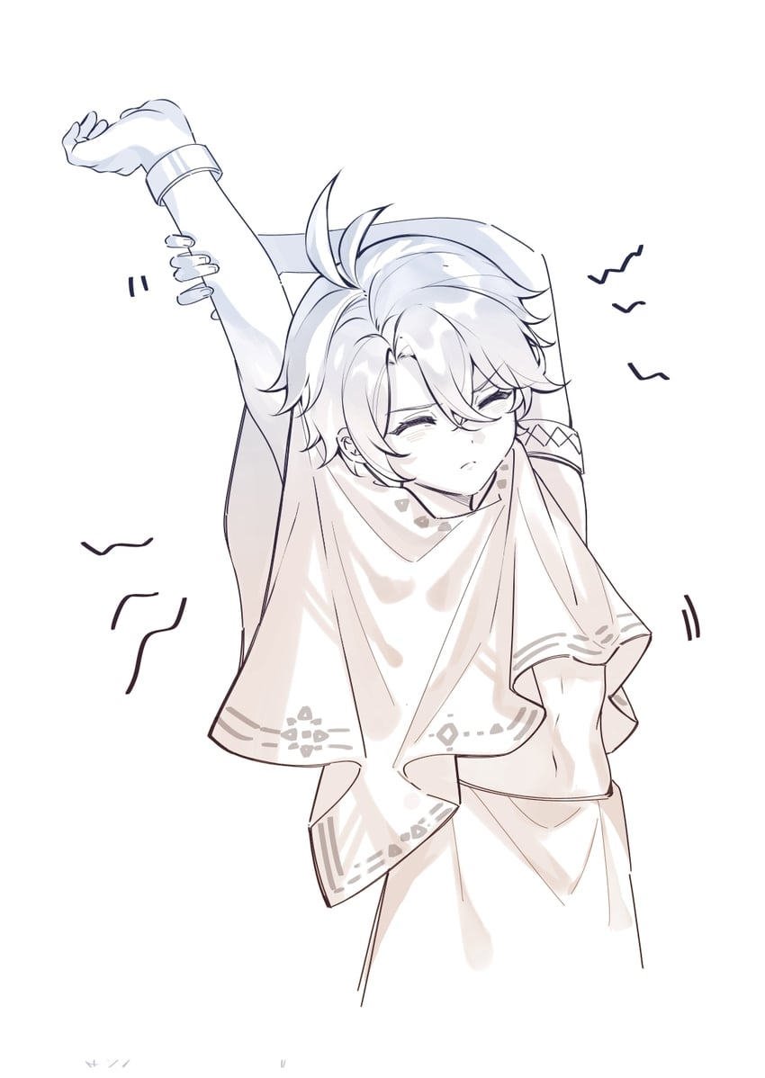 phainon (honkai and 1 more) drawn by sorane_hexi