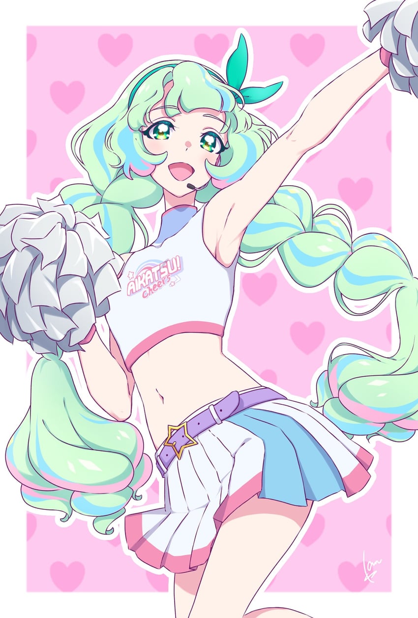 q-pit (aikatsu! and 1 more) drawn by kumahubuki