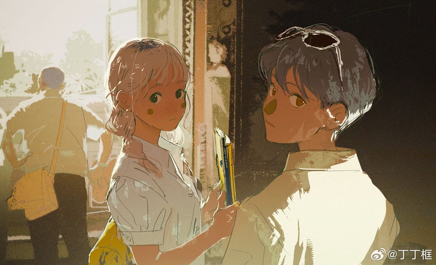 ami and mia (fusheng yi xi) drawn by sheya_tin