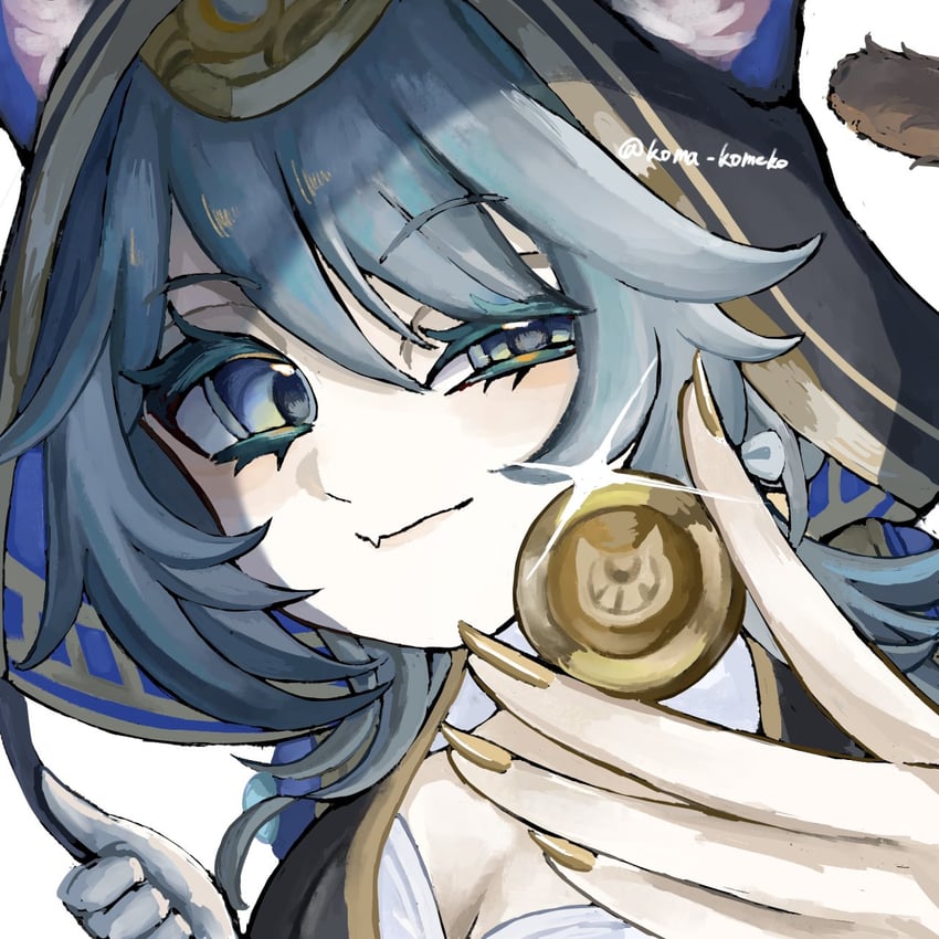 cipher (honkai and 1 more) drawn by koma_komeko