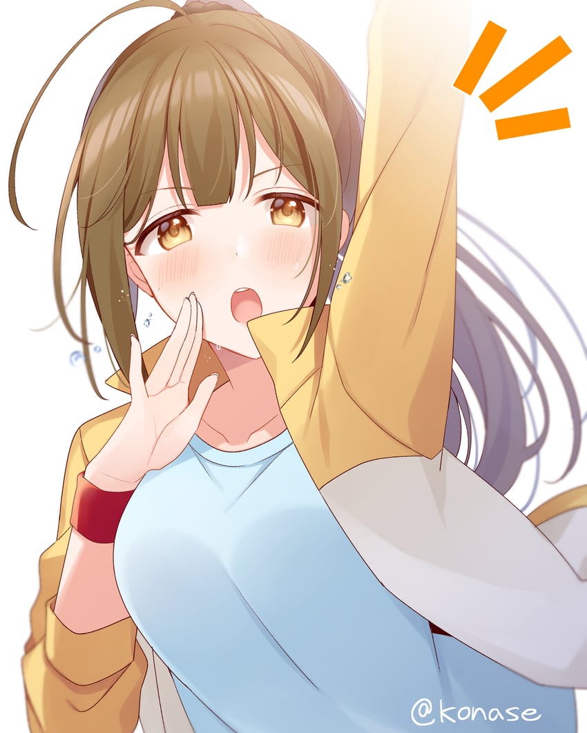 kuwayama chiyuki (idolmaster and 1 more) drawn by konase_(non_stop!)