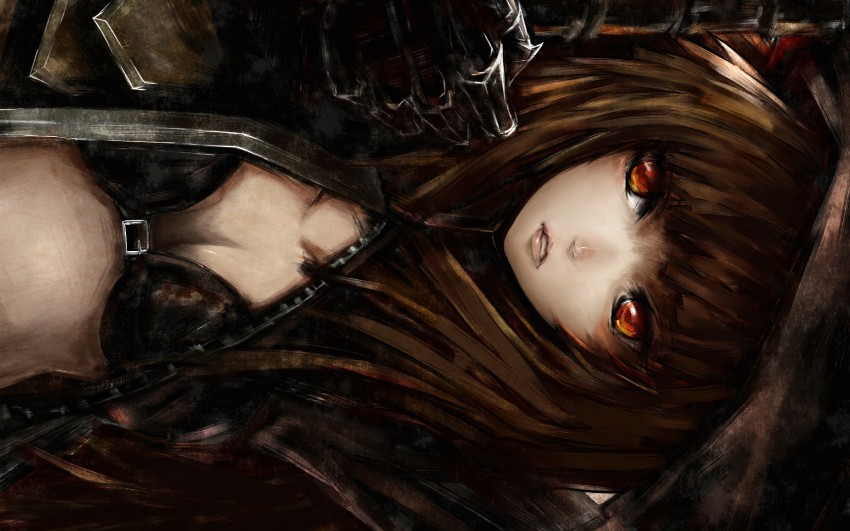 black gold saw (black rock shooter) drawn by tree_(chenshu)