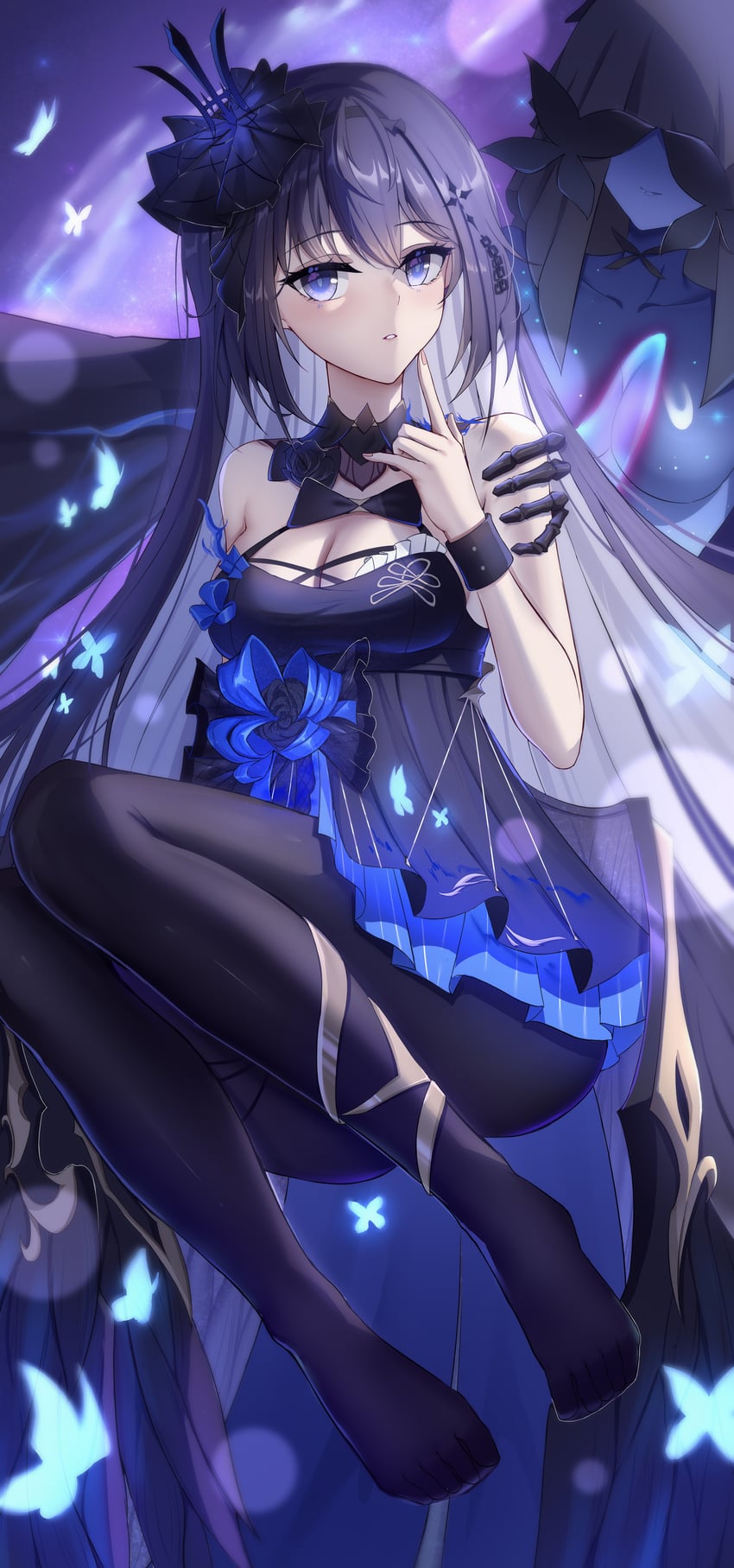 seele vollerei and flora (honkai and 1 more) drawn by ying_ling
