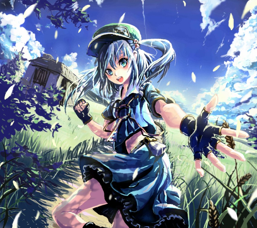 kawashiro nitori (touhou) drawn by kabutoyama