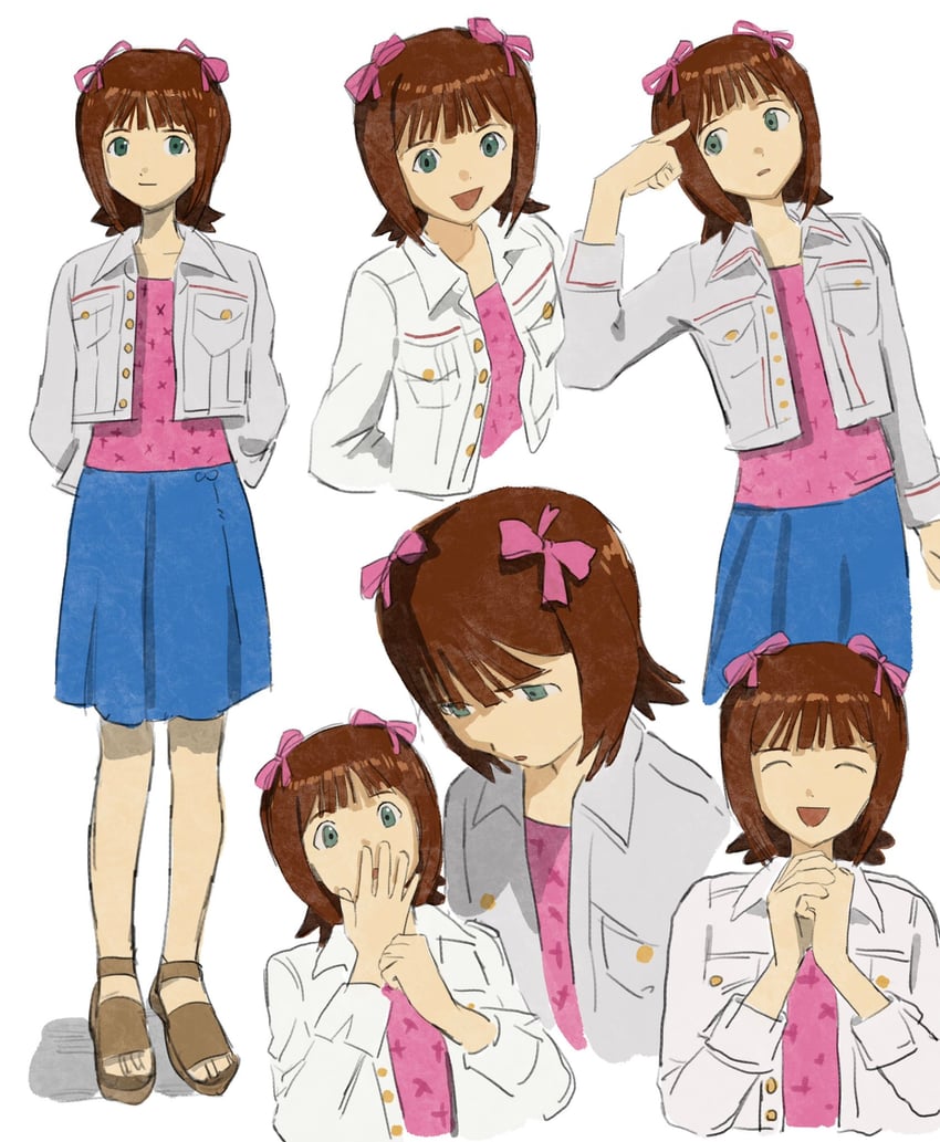 amami haruka (idolmaster and 1 more) drawn by aeo444