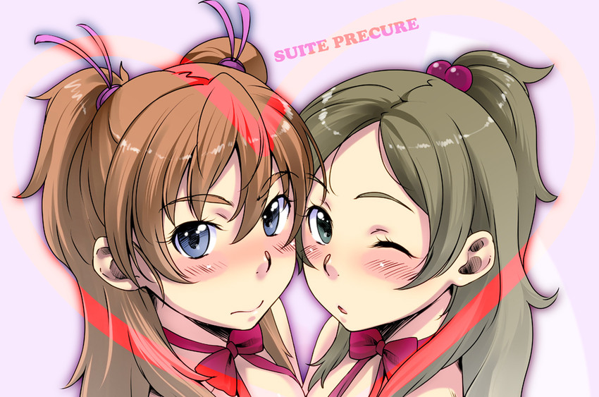 houjou hibiki and minamino kanade (precure and 1 more) drawn by sakura_kotetsu