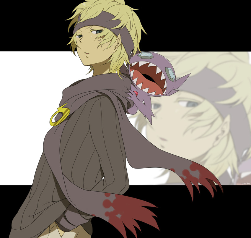 morty and sableye (pokemon and 1 more) drawn by muu1519