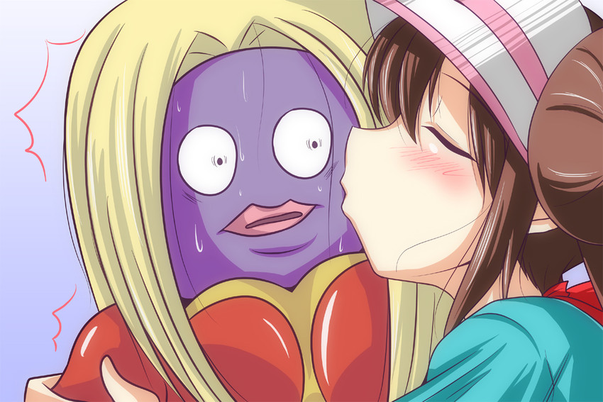 rosa and jynx (pokemon and 1 more) drawn by nishi_koutarou
