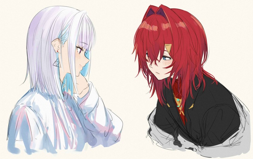 lize helesta and ange katrina (nijisanji) drawn by isshiki_(ffmania7)