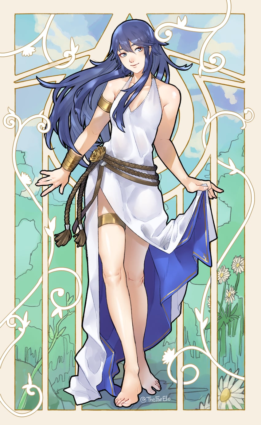 lucina (fire emblem and 2 more) drawn by thefarelo