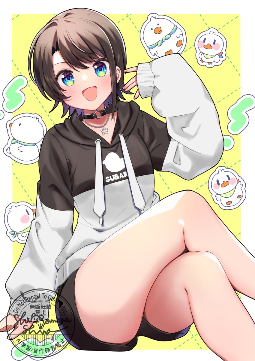 oozora subaru, tokino sora, and suba tomo (hololive) drawn by shinomiya_shino_(sinosino141)