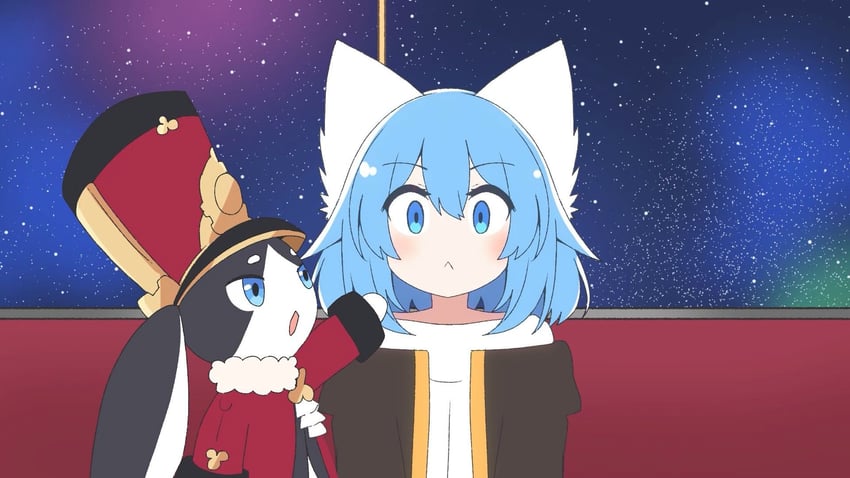 trailblazer, stelle, pom-pom, and wolfychu (honkai and 2 more) drawn by wolfychu_(artist)