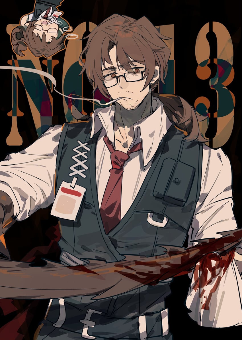 gregor (project moon and 1 more) drawn by itokenaikei