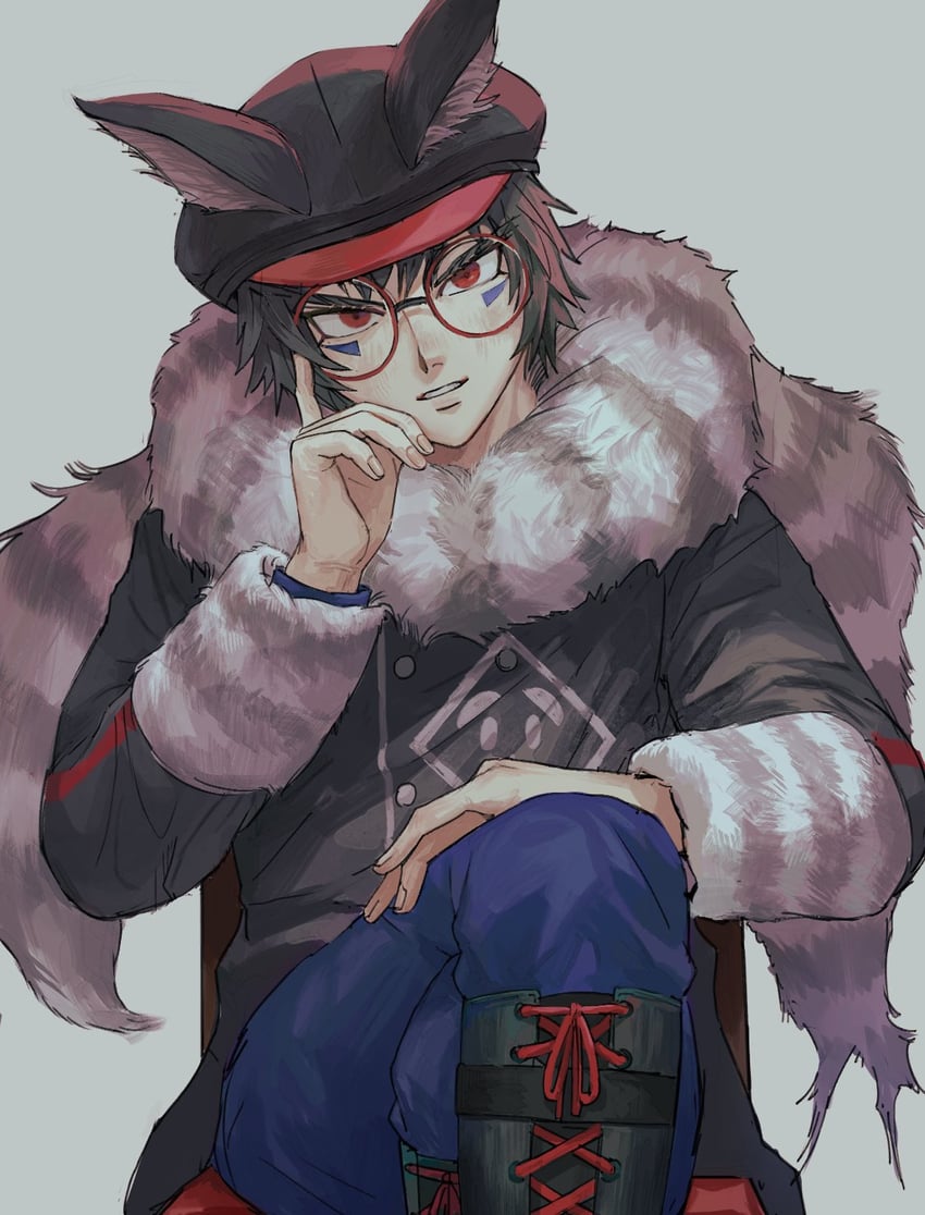 zilch alexander (master detective archives: rain code) drawn by nasubinonono