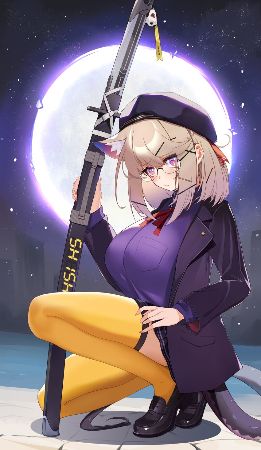 utage (arknights) drawn by xiaoyu_chiaki
