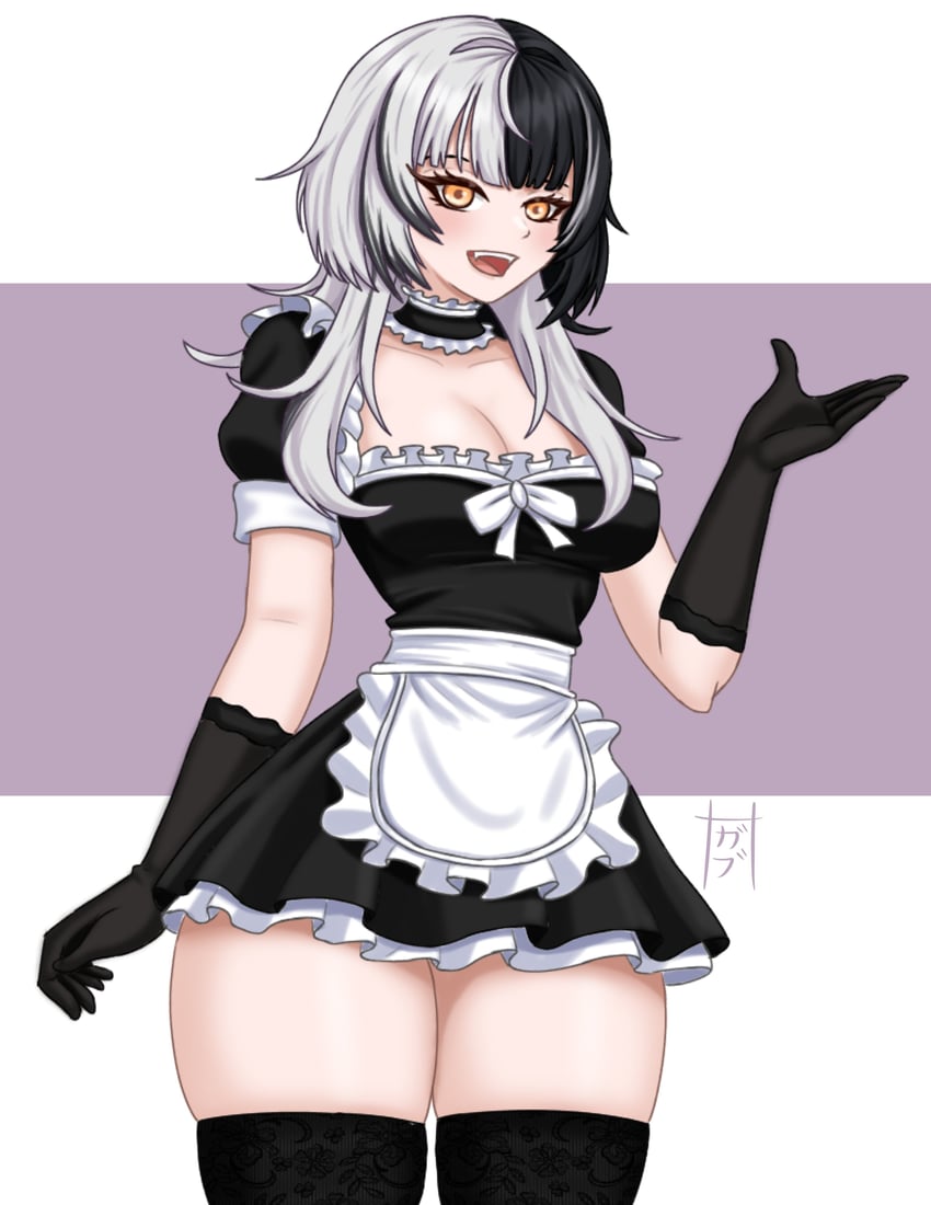 shiori novella (hololive and 1 more) drawn by majin_gabuu