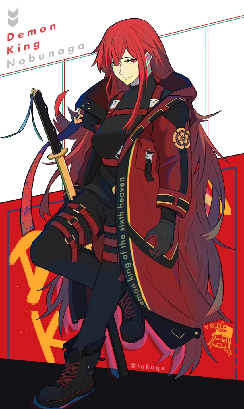 oda nobunaga (fate and 1 more) drawn by taku_(takuqx)