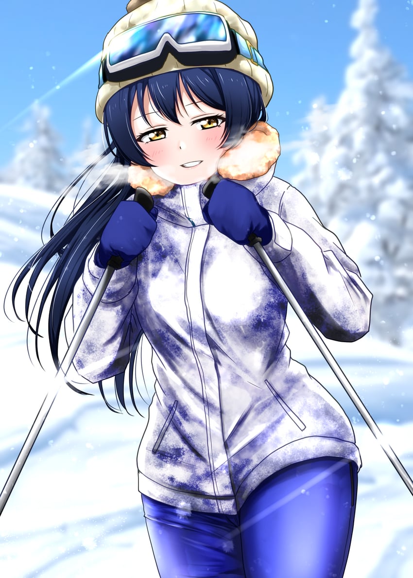 sonoda umi (love live! and 1 more) drawn by noochan_chonoda