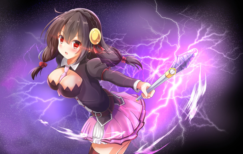 yunyun (kono subarashii sekai ni shukufuku wo!) drawn by radek_ken