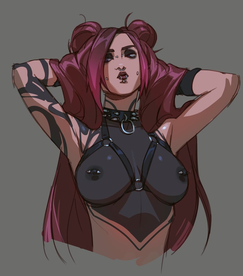 sona and pentakill sona (league of legends) drawn by treslech3s