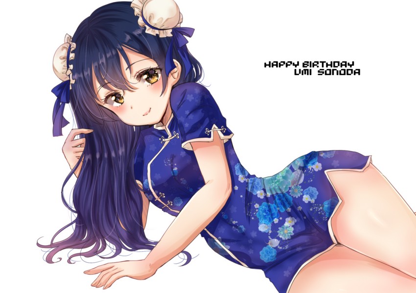 sonoda umi (love live! and 2 more) drawn by eneco