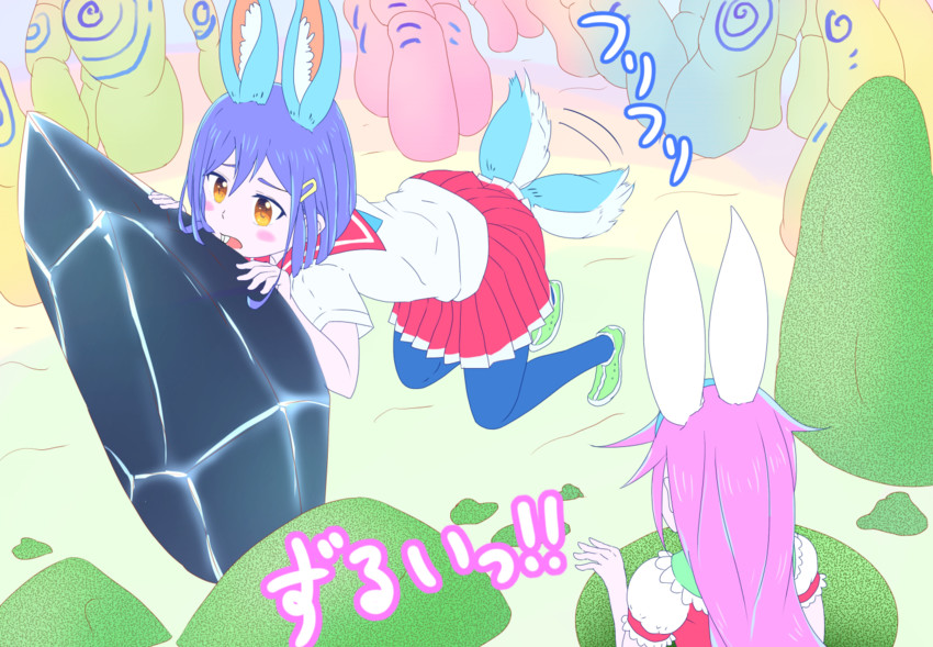 kokomine cocona and papika (flip flappers) drawn by kotobano_(koto_bano)