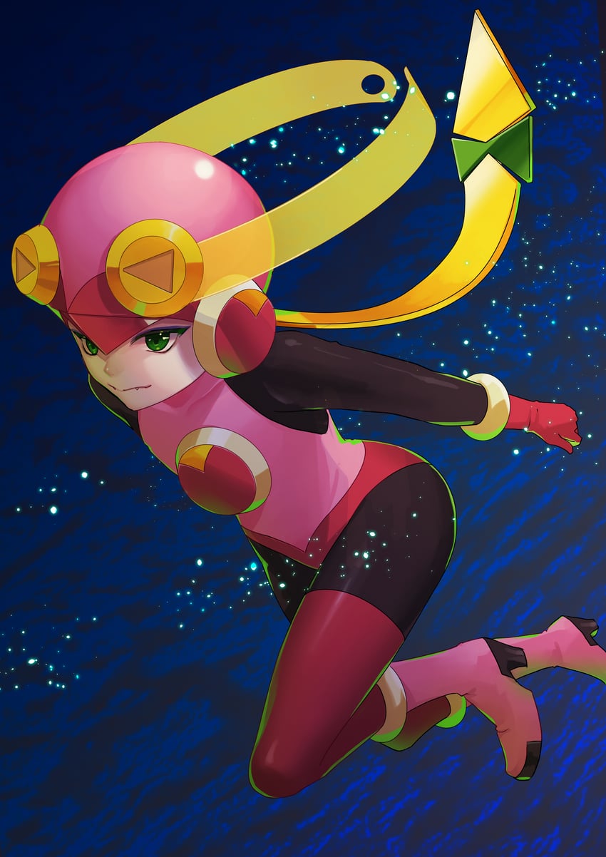 roll.exe (mega man and 1 more) drawn by vuipui