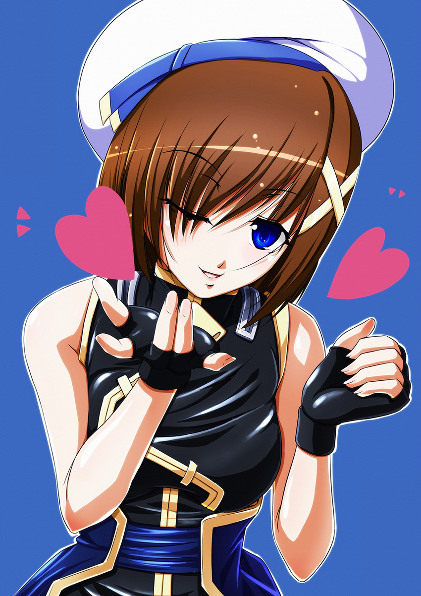 yagami hayate (lyrical nanoha and 1 more) drawn by tappa_(esperanza)