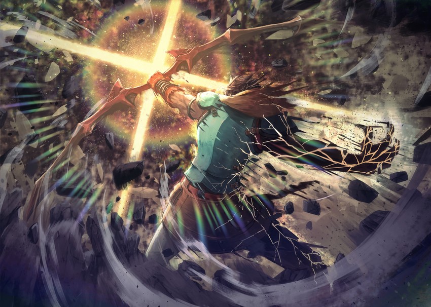 arash (fate and 3 more) drawn by kuroi_susumu