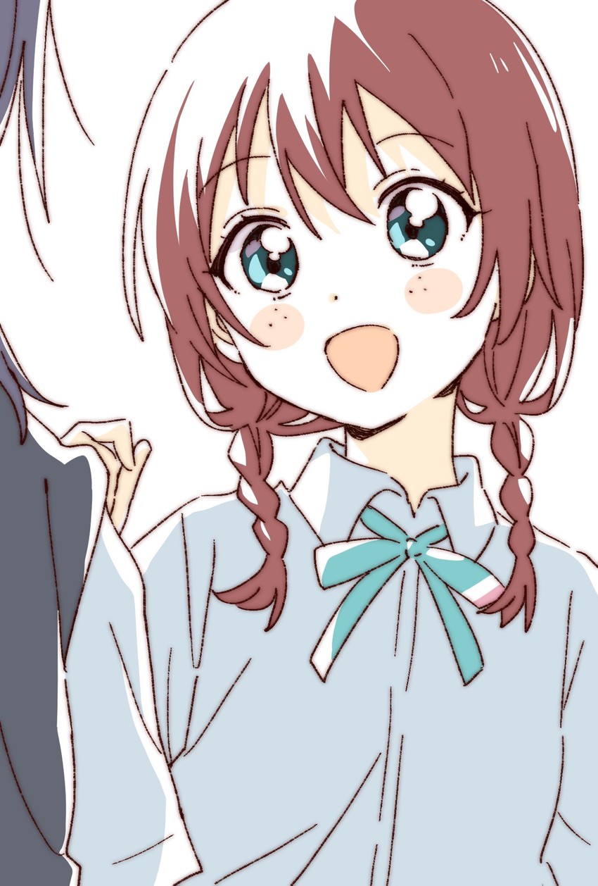 emma verde and asaka karin (love live! and 1 more) drawn by namori