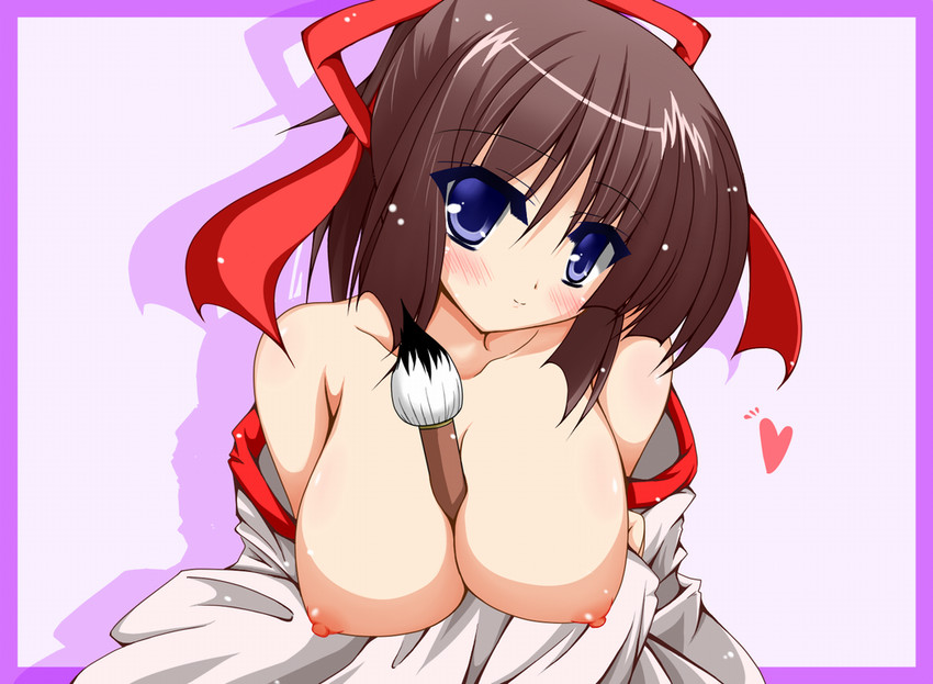 hakurei reimu (touhou) drawn by ika_namo_(newtypeexam)