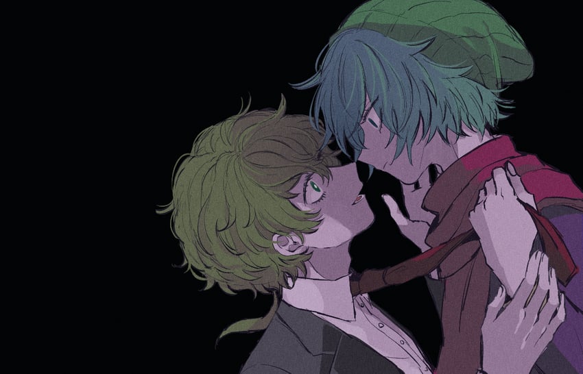 hiyori sou and midori (kimi ga shine) drawn by uououoon