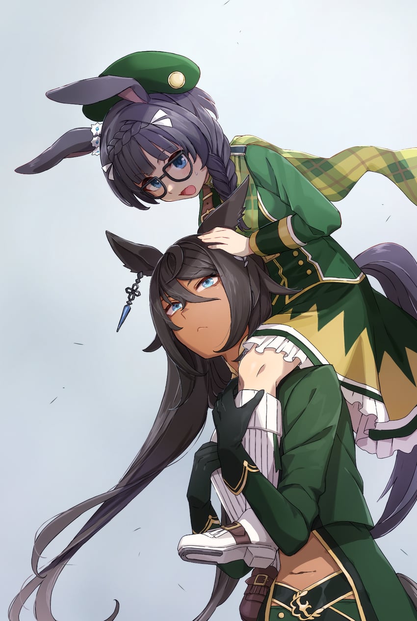 symboli kris s and zenno rob roy (umamusume) drawn by nanaheibei_3