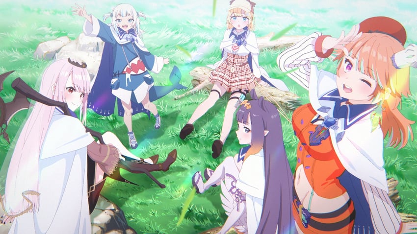 gawr gura, mori calliope, ninomae ina'nis, takanashi kiara, and watson amelia (hololive and 2 more)