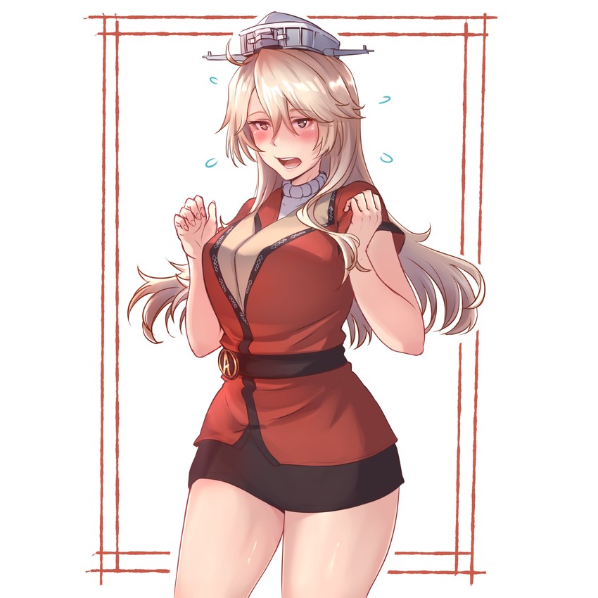 iowa (kantai collection and 1 more) drawn by edwin_(cyberdark_impacts)
