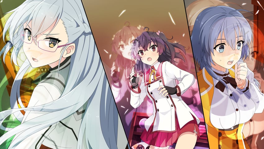 asakura mihono, setouchi chie, and kitora mirja (toji no miko and 1 more)