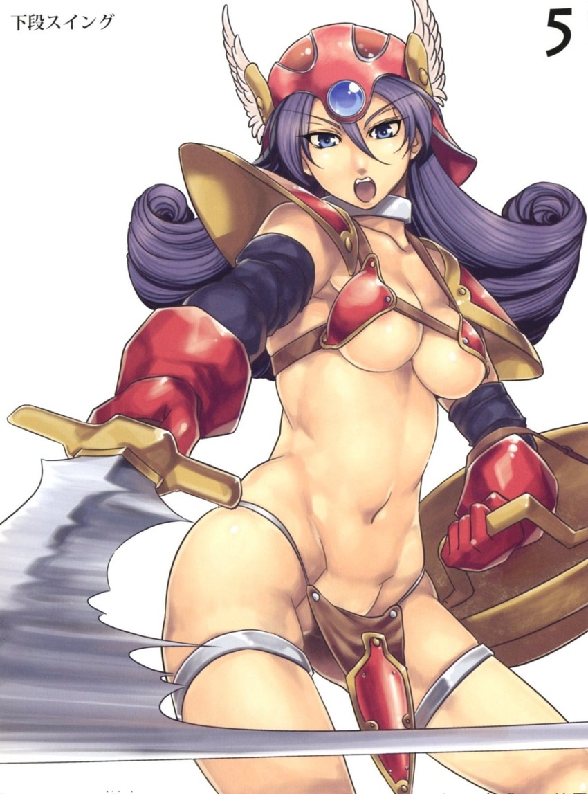 warrior (dragon quest and 2 more) drawn by mizuryu_kei