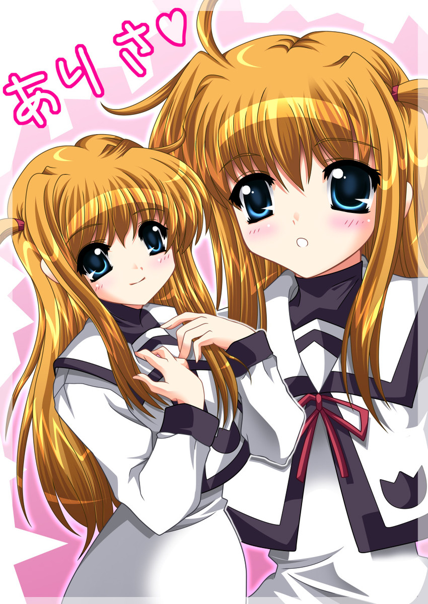 arisa bunnings (lyrical nanoha and 1 more) drawn by kohakugin