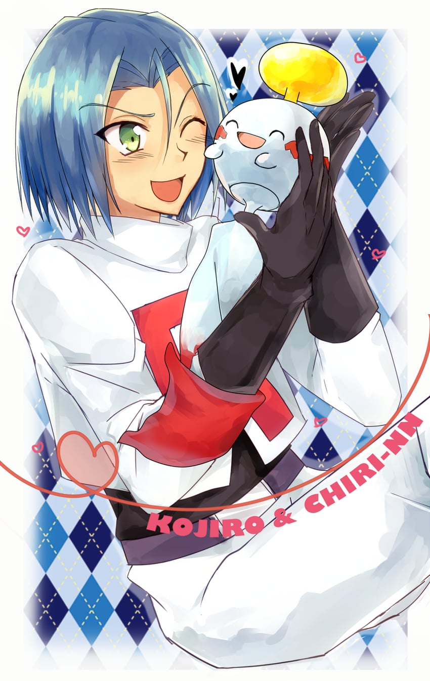 james and chimecho (pokemon and 1 more) drawn by ruru_kirby