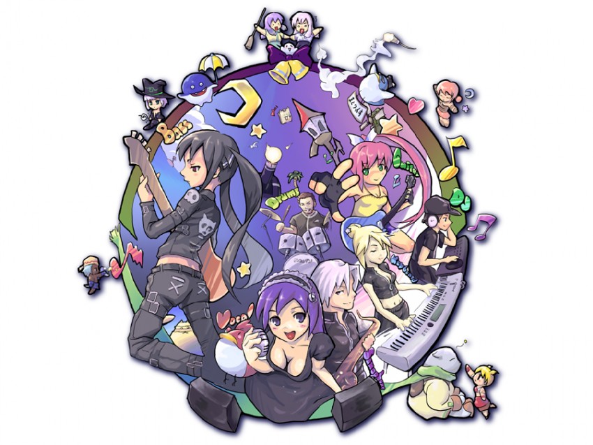 kooh, arin, hana, cecilia, dolfini, and 10 more (pangya) drawn by lee_byung_hee