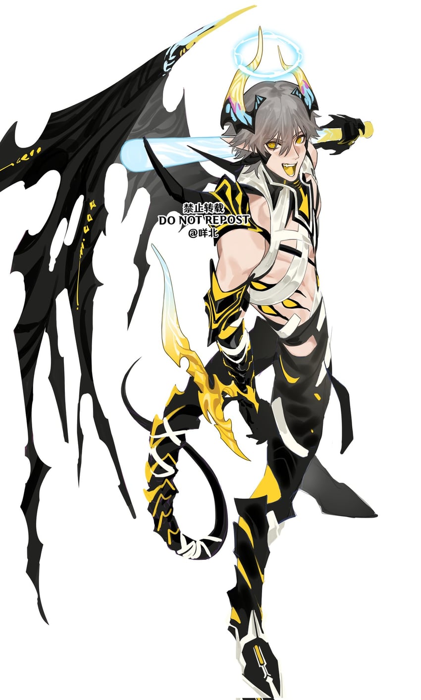 trailblazer, caelus, and kevin kaslana (honkai and 2 more) drawn by miemiebei
